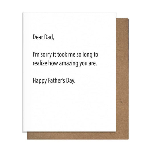 Amazing Dad - Father's Day Card