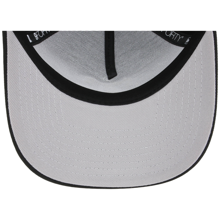 Atlanta Braves Women's New Era 9FORTY Black x Cheetah A-Frame