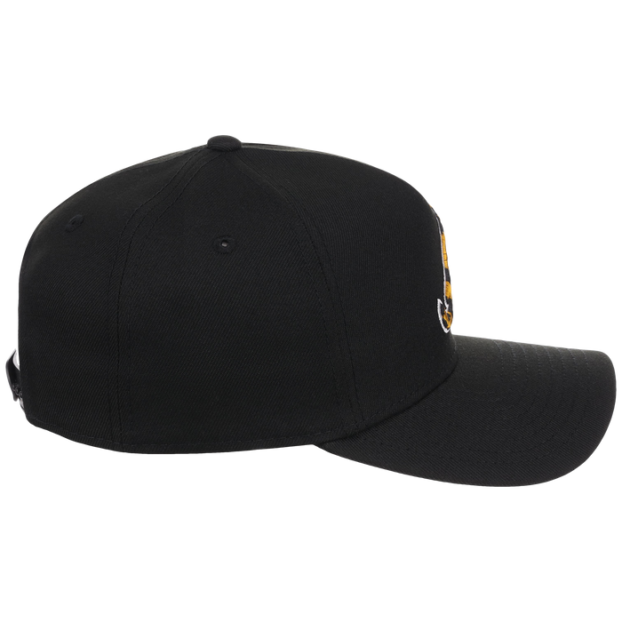 Atlanta Braves Women's New Era 9FORTY Black x Cheetah A-Frame