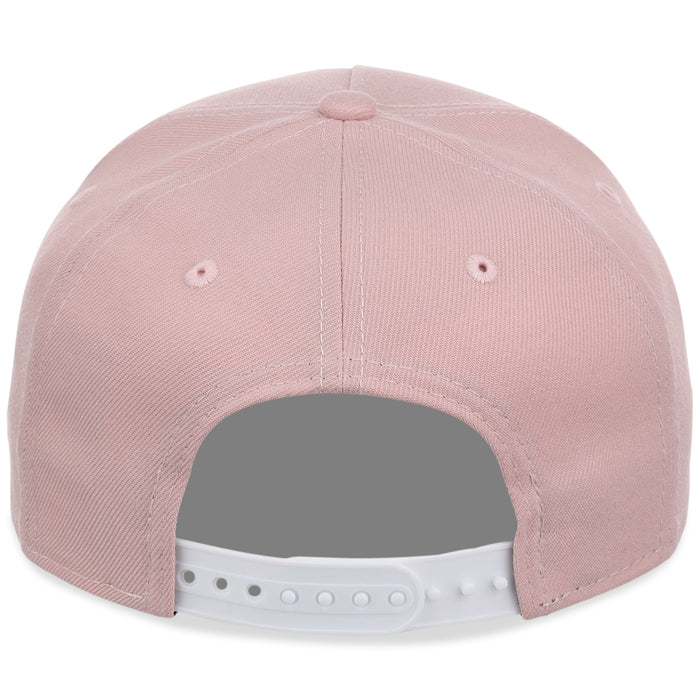 Atlanta Braves Women's New Era 9FORTY Pink A-Frame