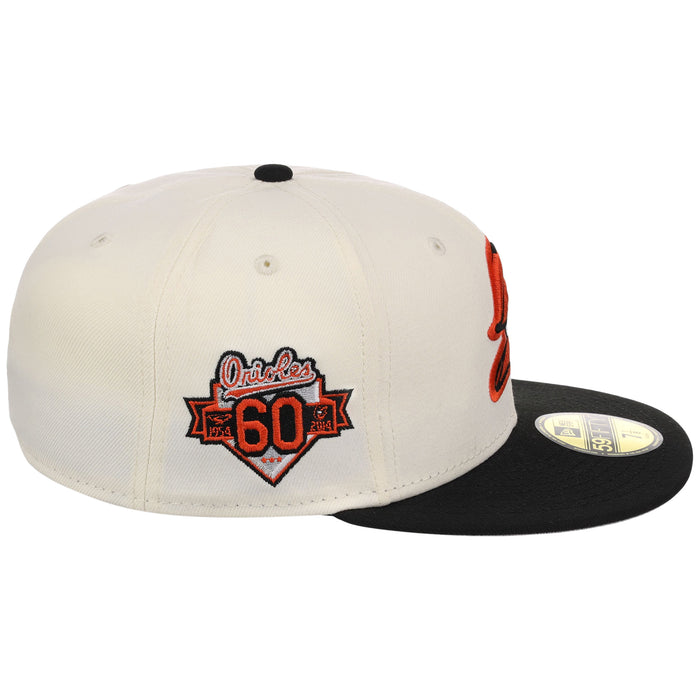 Baltimore Orioles MLB Flipmode 2.0 New Era 59FIFTY (Chrome/Black/Gray)