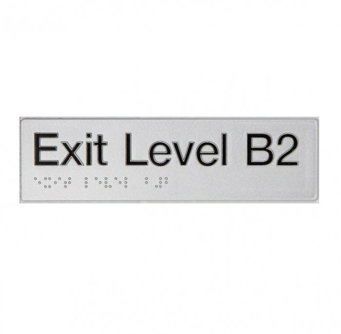 BEST BUY EB2 Exit Sign Basement 2 Braille
