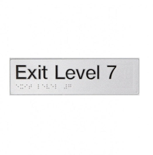 BEST BUY EL7 Exit Sign Level 7 Braille