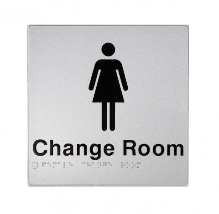 BEST BUY FCR Female Change Room Sign Braille