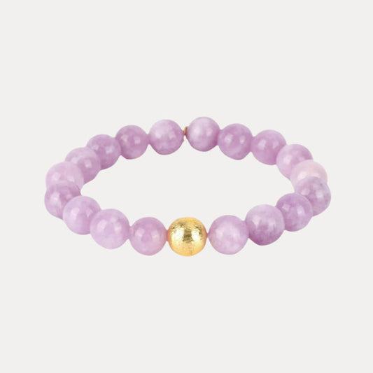 Wisteria lavender Bianca Beaded Bracelet For Women | BuDhaGirl