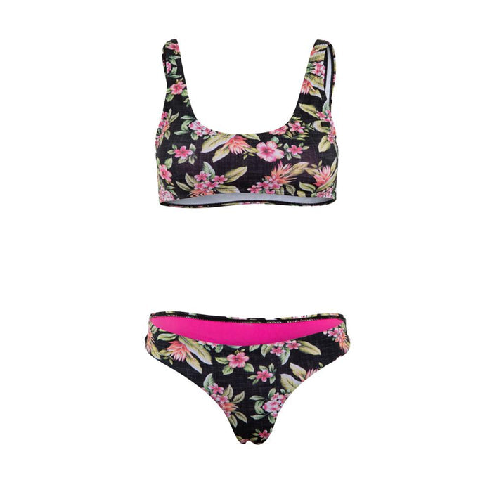Bikini Fit In Black Floral