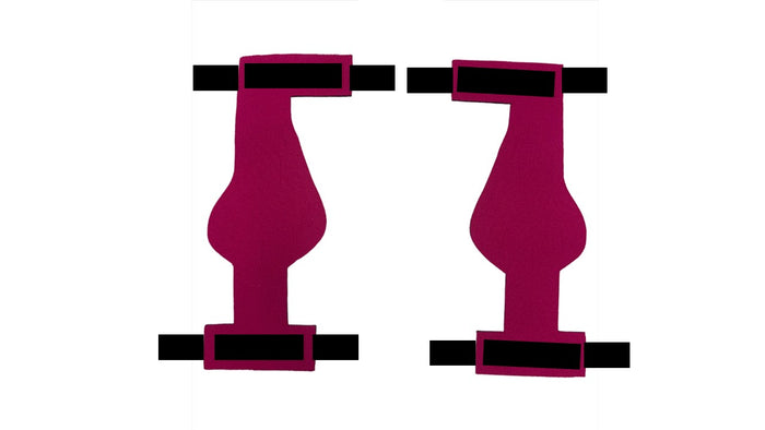 Chicken Sandal Pair (Sandals for Chickens) / Pink