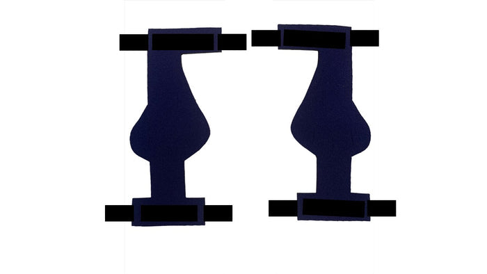 Chicken Sandal Pair (Sandals for Chickens) / Navy