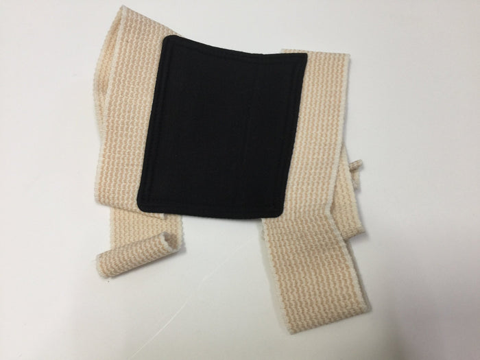 Birdy Bra crop bra (chicken crop bra/crop bra for chickens) Tie-on Black