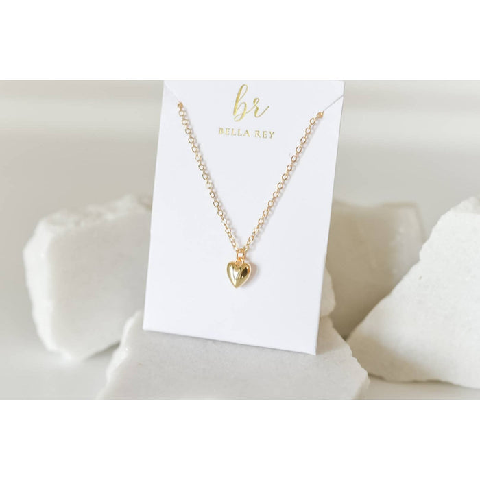 Blakely Bubble Heart Necklace