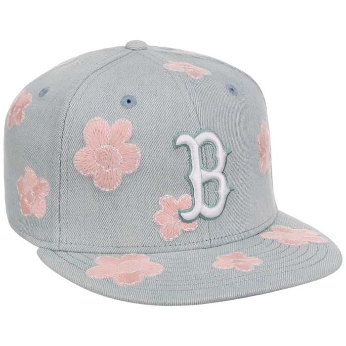 Boston Red Sox MLB Denim Flower New Era 59FIFTY