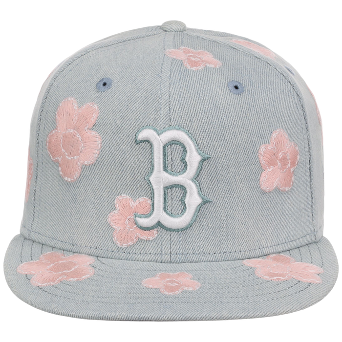 Boston Red Sox MLB Denim Flower New Era 59FIFTY