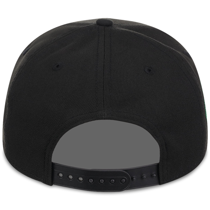 Boston Red Sox MLB Flipmode 2.0 Black Dome New Era 9FORTY A-Frame (Black/Black/Kelly Green)