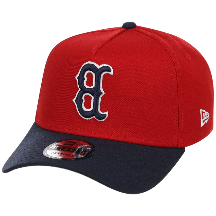 Boston Red Sox MLB Flipmode 2.0 New Era 9FORTY A-Frame (Red/Navy/Gray)