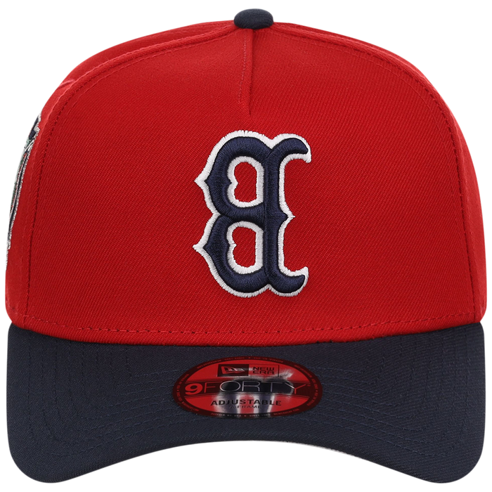 Boston Red Sox MLB Flipmode 2.0 New Era 9FORTY A-Frame (Red/Navy/Gray)