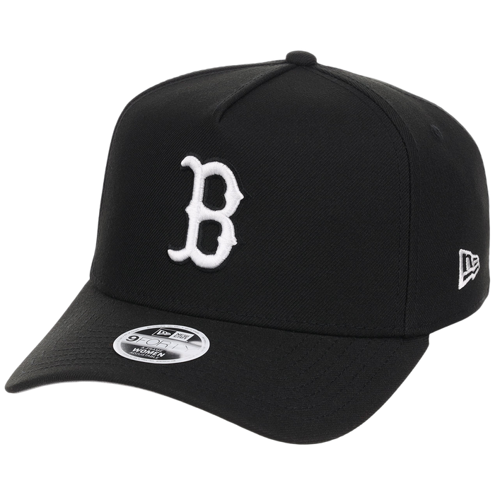 Boston Red Sox Women's New Era 9FORTY Black A-Frame