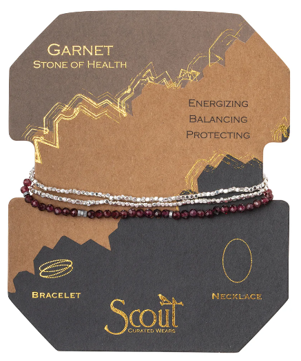 SD018 Garnet/Silver