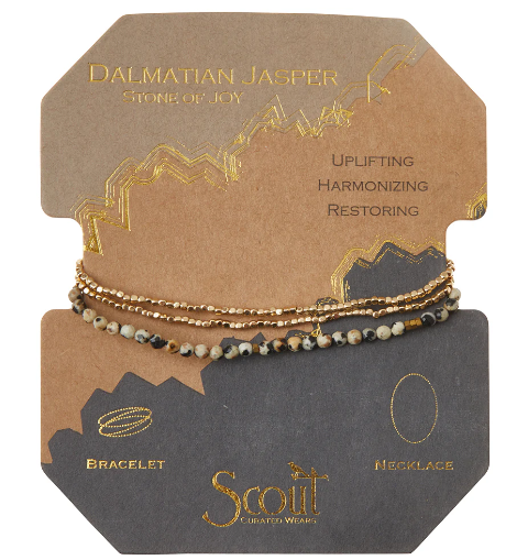 SD024 Dalmation Jasper/Gold