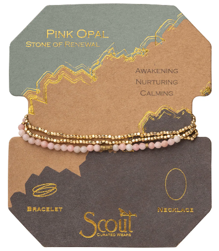 SD026 Pink Opal/Gold