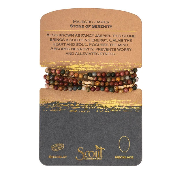 SW025 Majestic Jasper/Gold