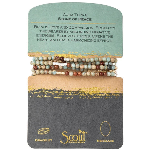 SW030 Aqua Terra/Gold & Silver