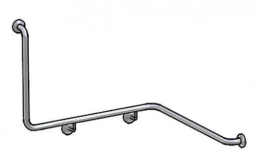 Bradley 832 Corner Toilet Grab Rail 90 Degree Right Hand