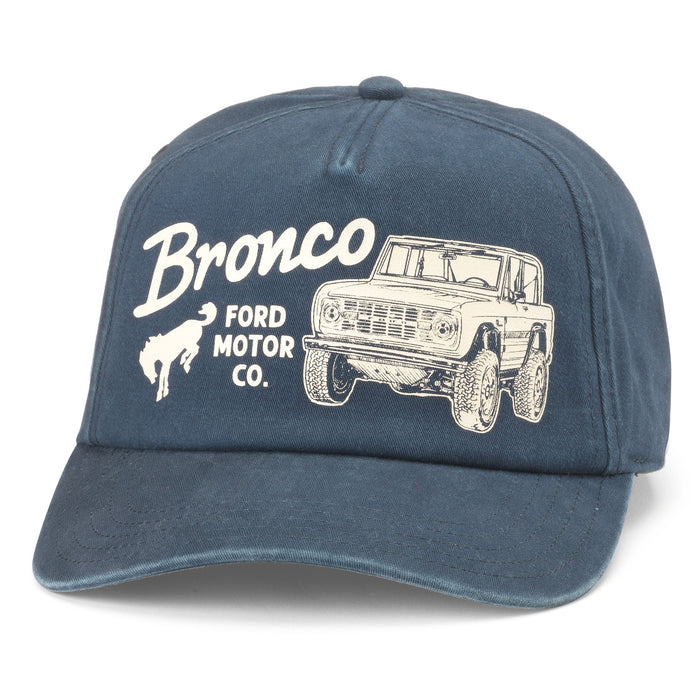 Bronco Trucker Hat Walker - Navy