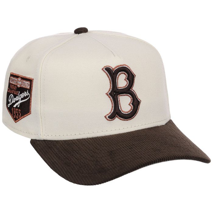 Brooklyn Dodgers MLB Chrome Walnut Cord New Era 59FORTY
