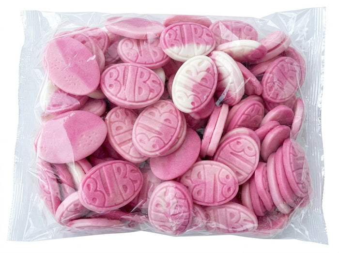 BUBS Wild Berry Pomegranate OVALS Candy 2.8kg (98.77 oz) – Authentic Swedish Vegan Soft & Chewy Candy Bulk Box