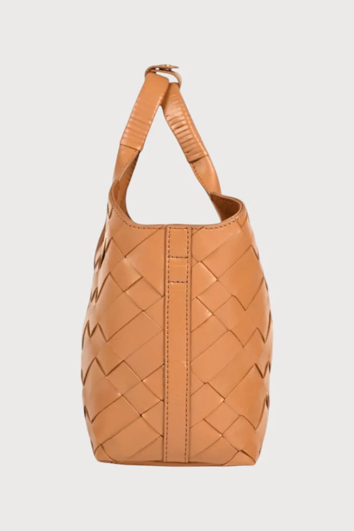 CABAS MINI in Toffee by Aleo