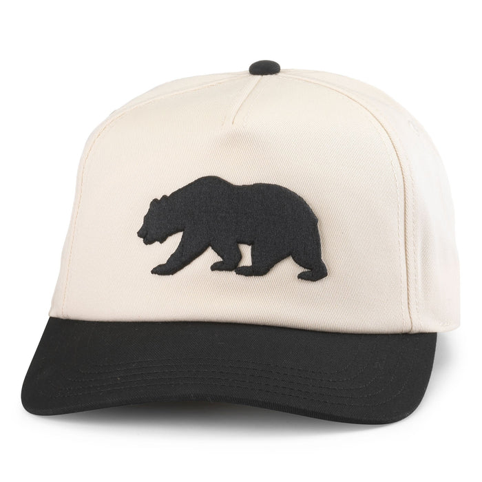 California Trucker Hat Roscoe - Ivory/Black