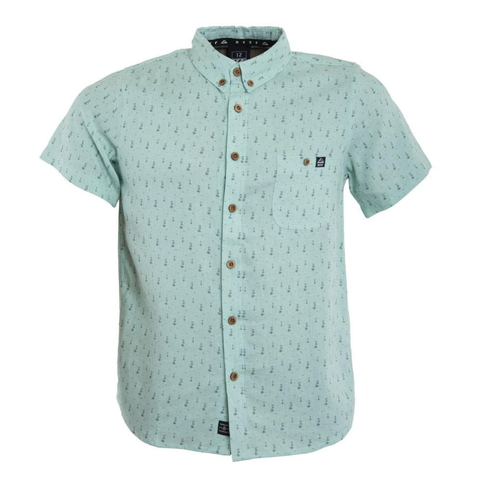 Camisa Kids Light Blue Palm