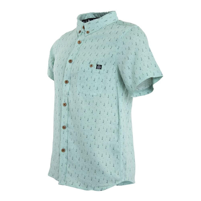 Camisa Kids Light Blue Palm
