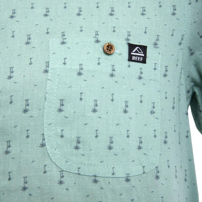 Camisa Kids Light Blue Palm