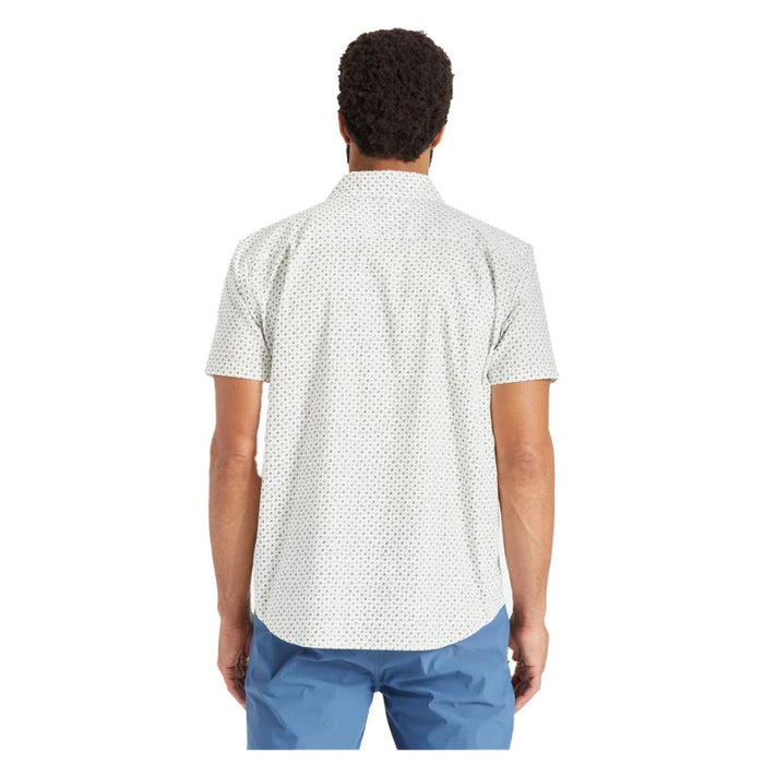 Camisa Manga Corta Men Charter White Dots