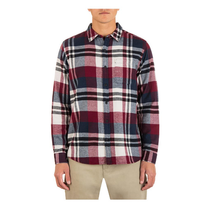 Camisa Portland Organic Truerd Burgundy