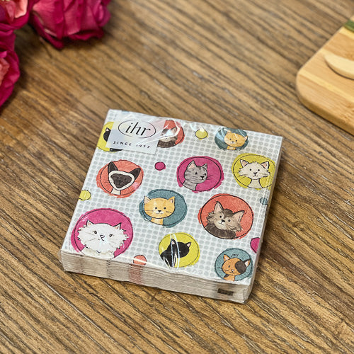 Cat or Dog Cocktail Napkins