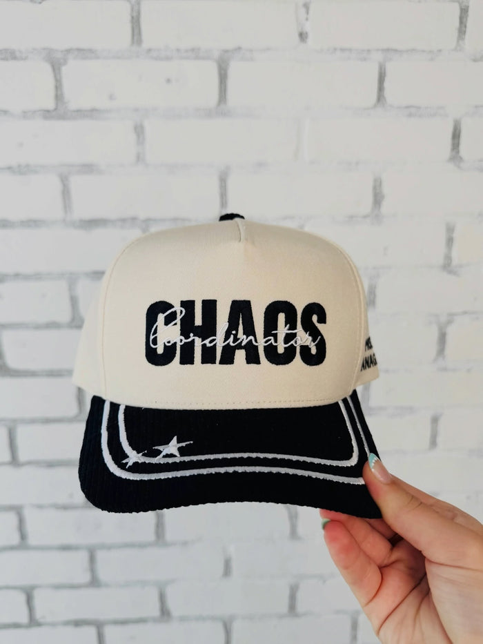 Chaos Coordinator Embroidered Trucker Hat