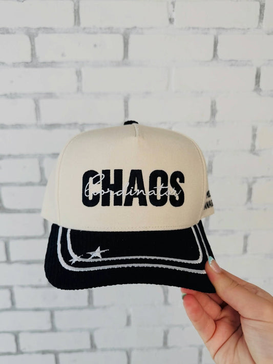 Chaos Coordinator Embroidered Trucker Hat