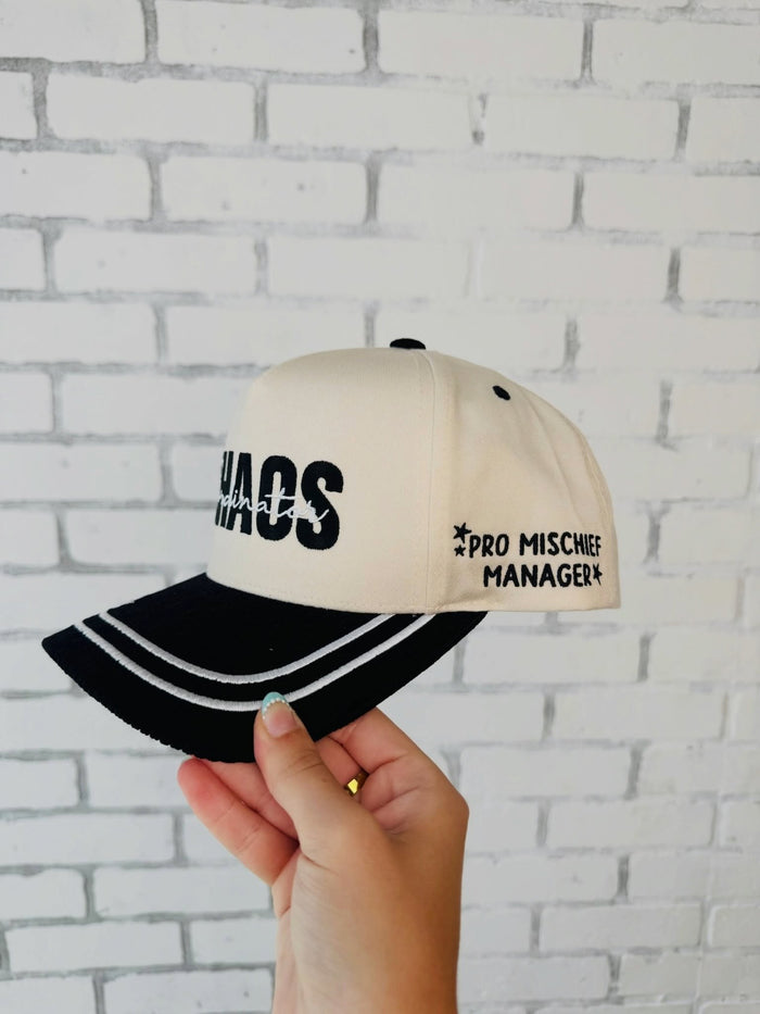 Chaos Coordinator Embroidered Trucker Hat