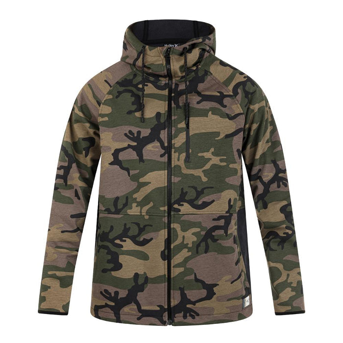 Chaqueta Wilder Camo Heat Full Zipper olive