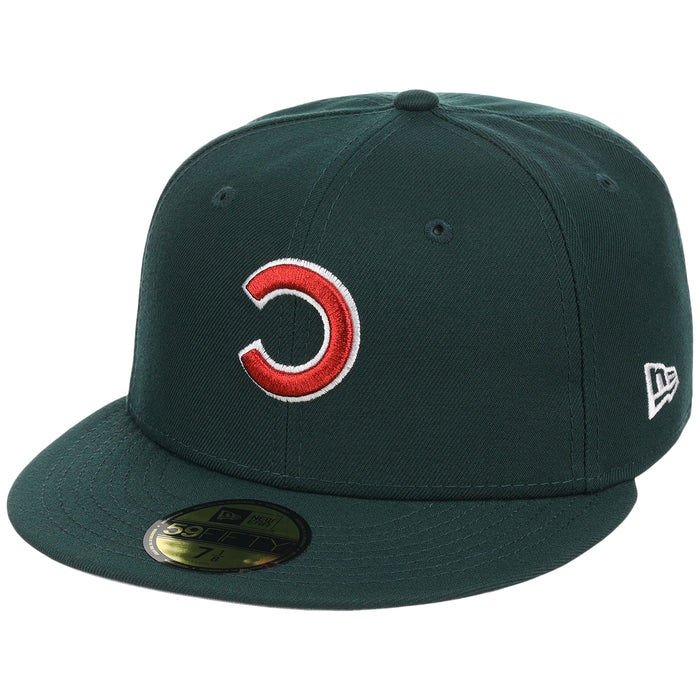Chicago Cubs MLB Flipmode 2.0 New Era 59FIFTY (Dark Green/Dark Green/Gray)