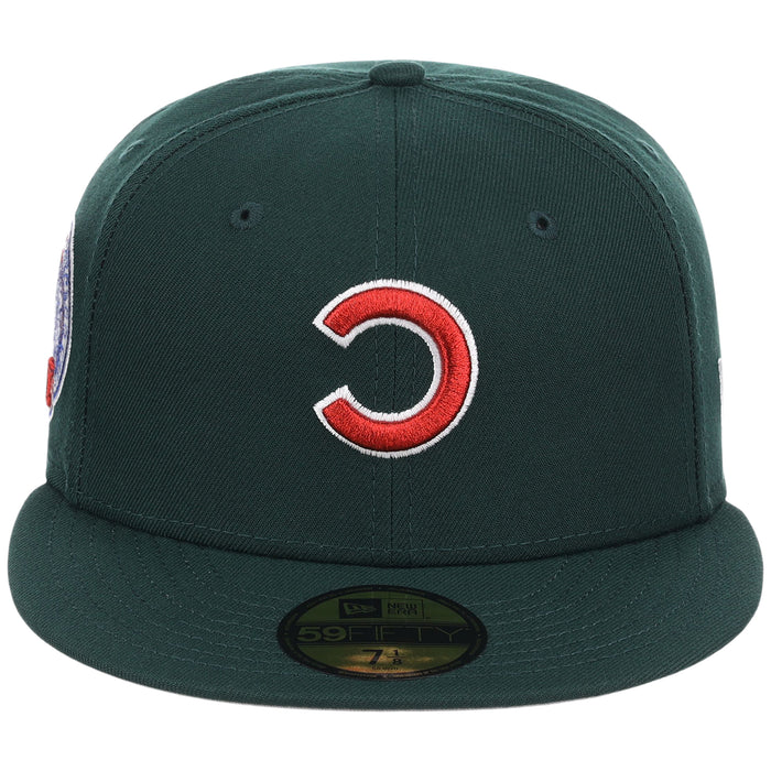 Chicago Cubs MLB Flipmode 2.0 New Era 59FIFTY (Dark Green/Dark Green/Gray)
