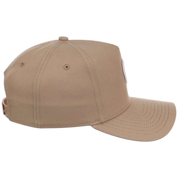 Chicago Cubs Women's New Era 9FORTY Camel A-Frame