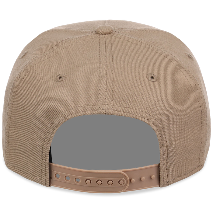 Chicago Cubs Women's New Era 9FORTY Camel A-Frame