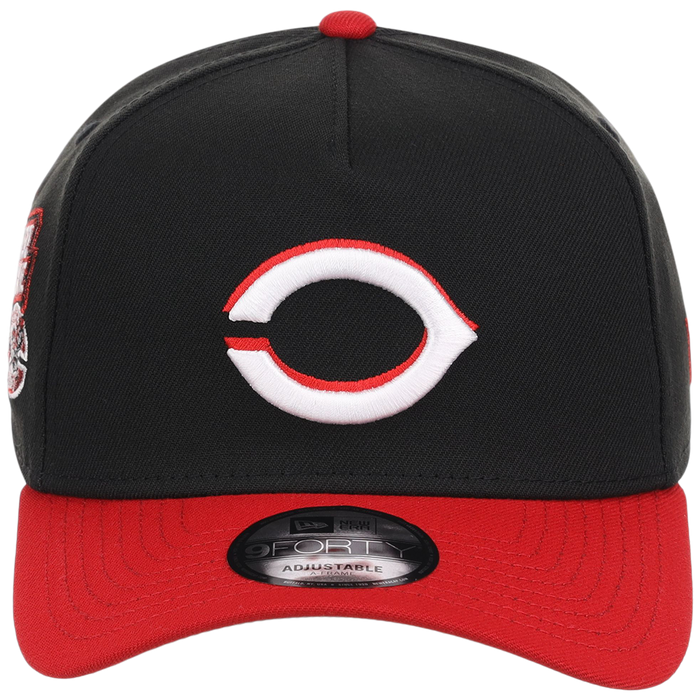 Cincinnati Reds MLB Flipmode 2.0 New Era 9FORTY A-Frame (Black/Red/Gray)