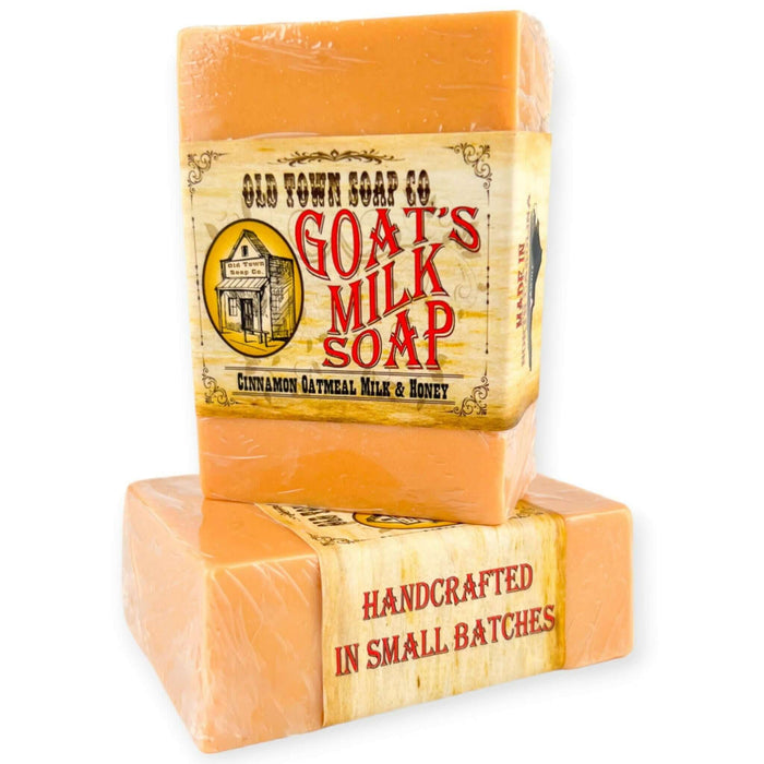 Cinnamon Oatmeal Milk & Honey -Goat's Milk Soap - Old Town Soap Co.
