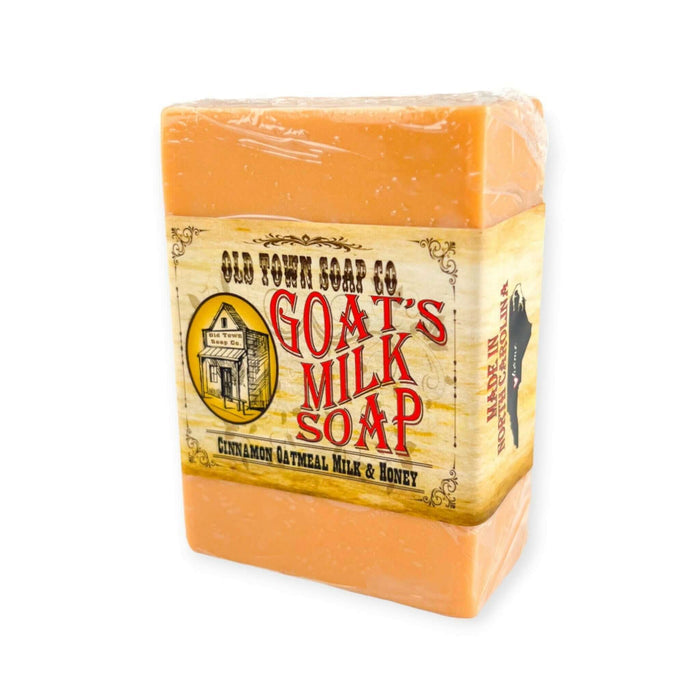 Cinnamon Oatmeal Milk & Honey -Goat's Milk Soap - Old Town Soap Co.
