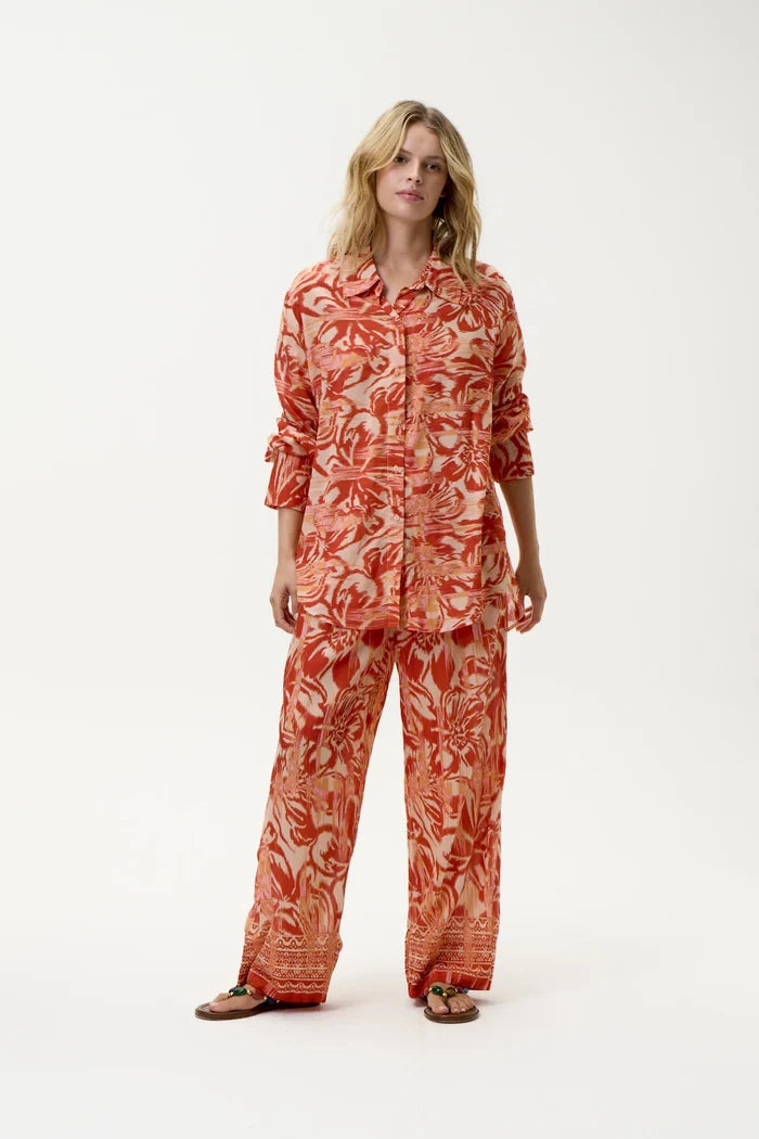 CLAUDIA SHIRT | Procida Fiesta - Darling & Domain