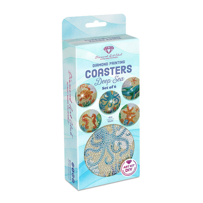 Coasters - Deep Sea - Diamond Art Club DIY Kit